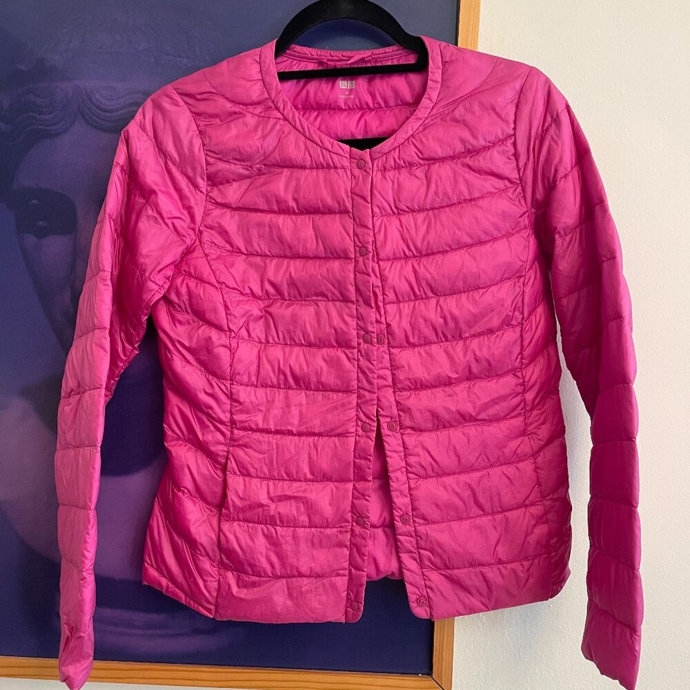 Uniqlo Women's Hot Pink Packable Down Jacket